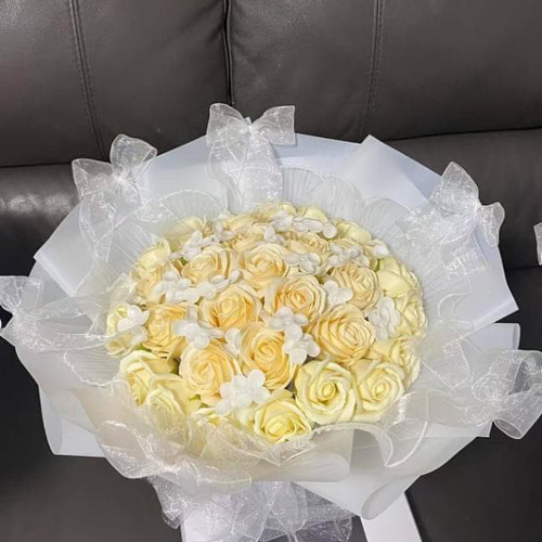 初登場豪華枯れないお花フラワー花束バラソープフラワーインテリア造花
