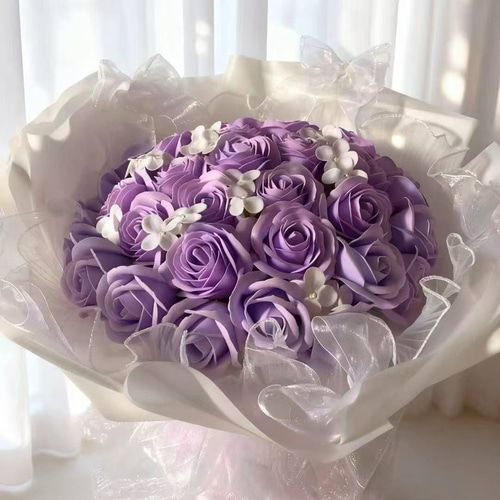 初登場豪華枯れないお花フラワー花束バラソープフラワーインテリア造花