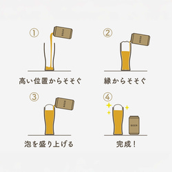【名入れ】泡とメッセージをを楽しむタンブラー ホワイト×ブラック ペアセット 母の日 父の日 結婚祝い 9枚目の画像