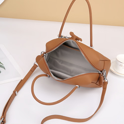 潤いのある艶！•6色•3WAY•厚手な天然軟めな牛革ハンドバッグ•牛革ショルダーバッグ• 14枚目の画像