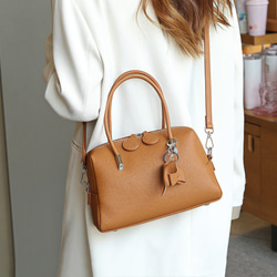 潤いのある艶！•6色•3WAY•厚手な天然軟めな牛革ハンドバッグ•牛革ショルダーバッグ• 9枚目の画像