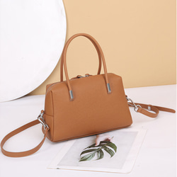 潤いのある艶！•6色•3WAY•厚手な天然軟めな牛革ハンドバッグ•牛革ショルダーバッグ• 13枚目の画像