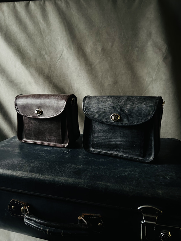 postman bag （ブライドルレザー） ショルダーバッグ kosh（コシュ