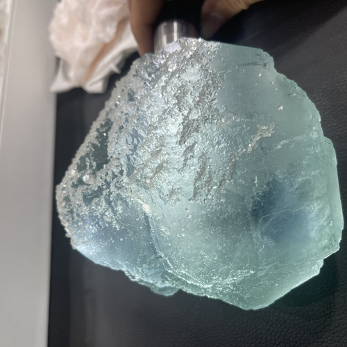 ブルーフローライト水晶共生 天然石 ヤッホー 通販 19102268｜Creema