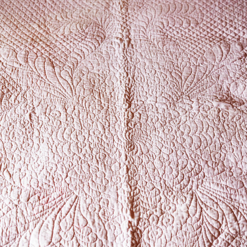 イギリス　アンティーク　ダーラムキルト　 [sa482] イギリス アンティーク ダーラムキルト [sa482] その他インテリア雑貨