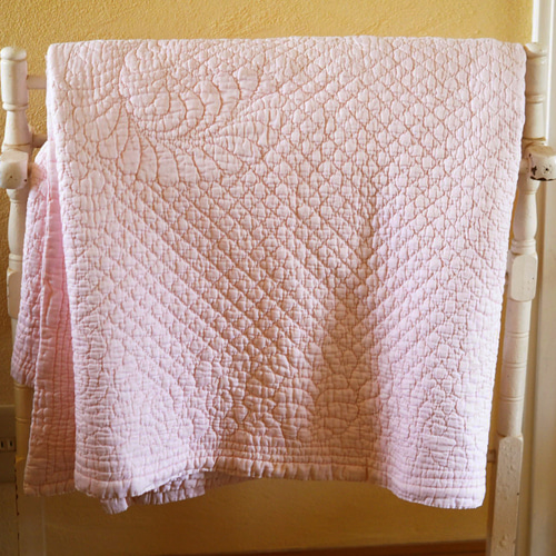 イギリスアンティークダーラムキルト [sa482]