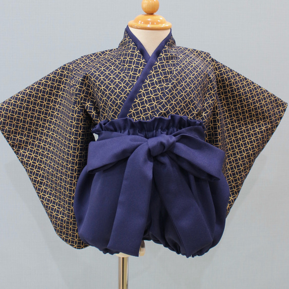 夏セール開催中 MAX80%OFF！ ベビー袴 19102632｜Creema 通販 花縁-Hanayukari ベビー服 七宝 その他