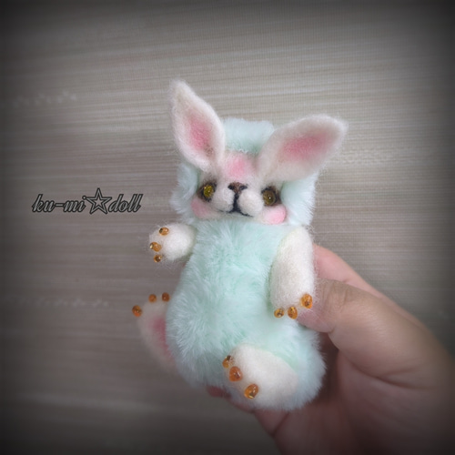 ベビー魔法幼獣 ハンドメイド アートドール 羊毛 幻獣 ぬいぐるみ 29