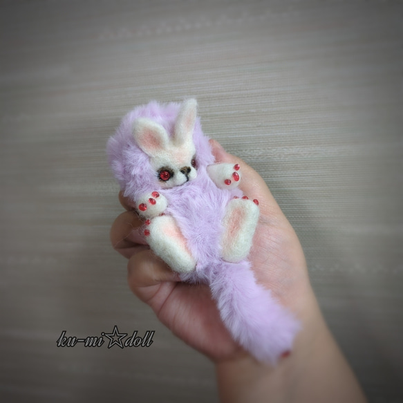 【お1人様1点限り】 ハンドメイド ベビー魔法幼獣 アートドール 幻獣 羊毛 羊毛フェルト