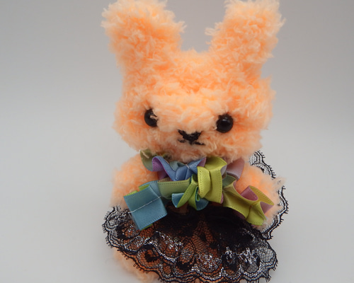 marble mascot ぬいぐるみポーチ　マーブルマスコット　オレンジ　クマ マーブルマスコットプチ オレンジトララ｜商品情報｜タカラ