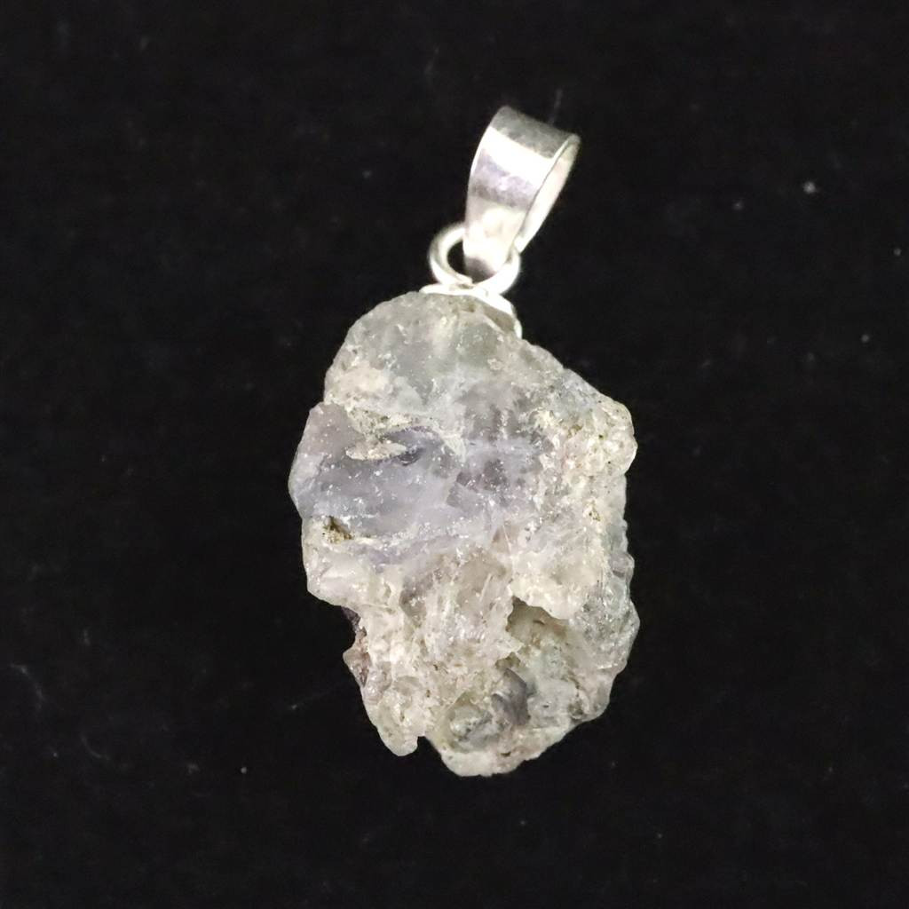 アフリカン グレー ヘルデライト  原石ペンダント 1.62g #17991