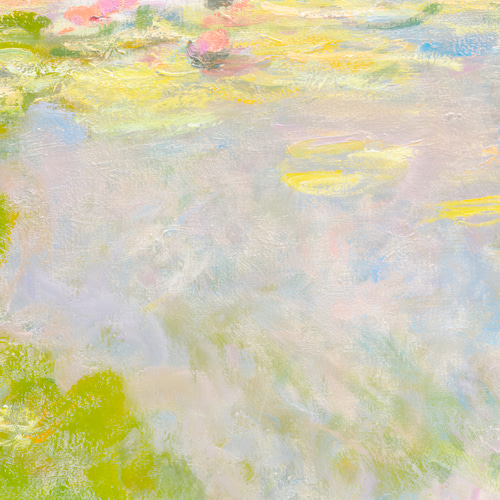 モネ 睡蓮 アートポスター インテリア 絵画 風景画 アンティーク 緑