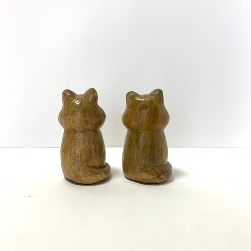 木彫り クオッカ 世界一幸せな動物 彫刻 ボウケンノトビラ 通販