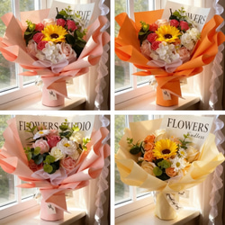 赤33本枯れない花ソープフラワー 花束 母の日造花 敬老の日フラワー