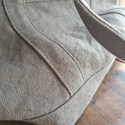 リネン帆布のしっかりトートバッグ 8枚目の画像