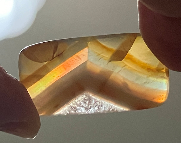 幻のアゲート°⌖꙳ イリスアゲート カラーチェンジ ルース 原石 瑪瑙  