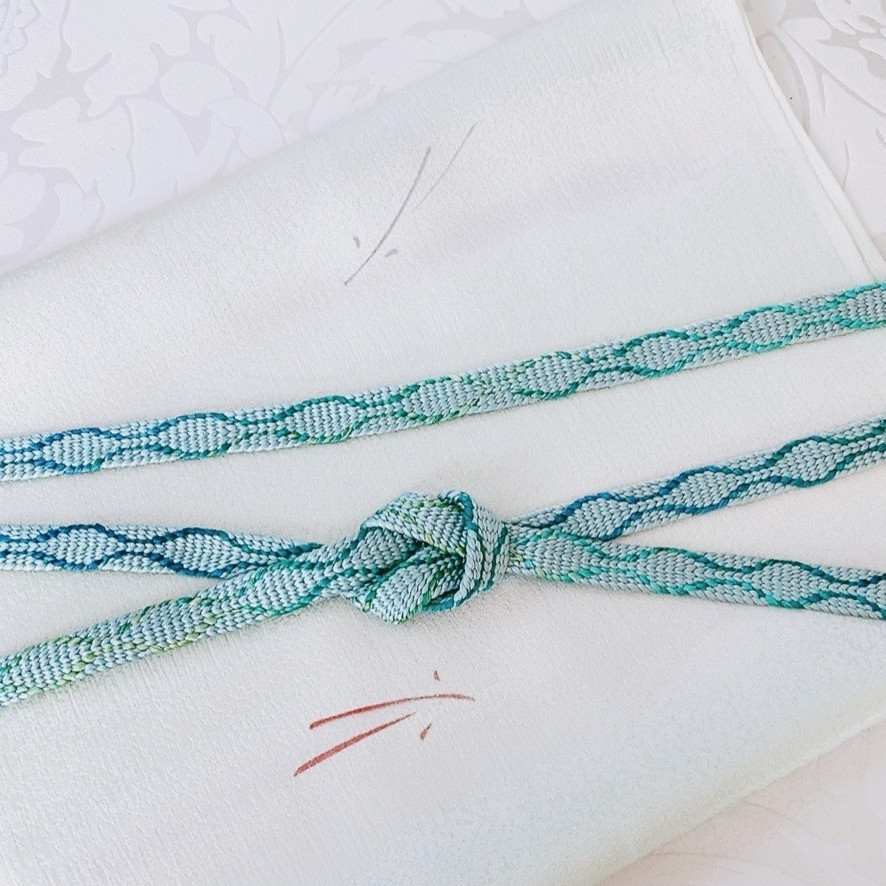 正絹手組み帯締め