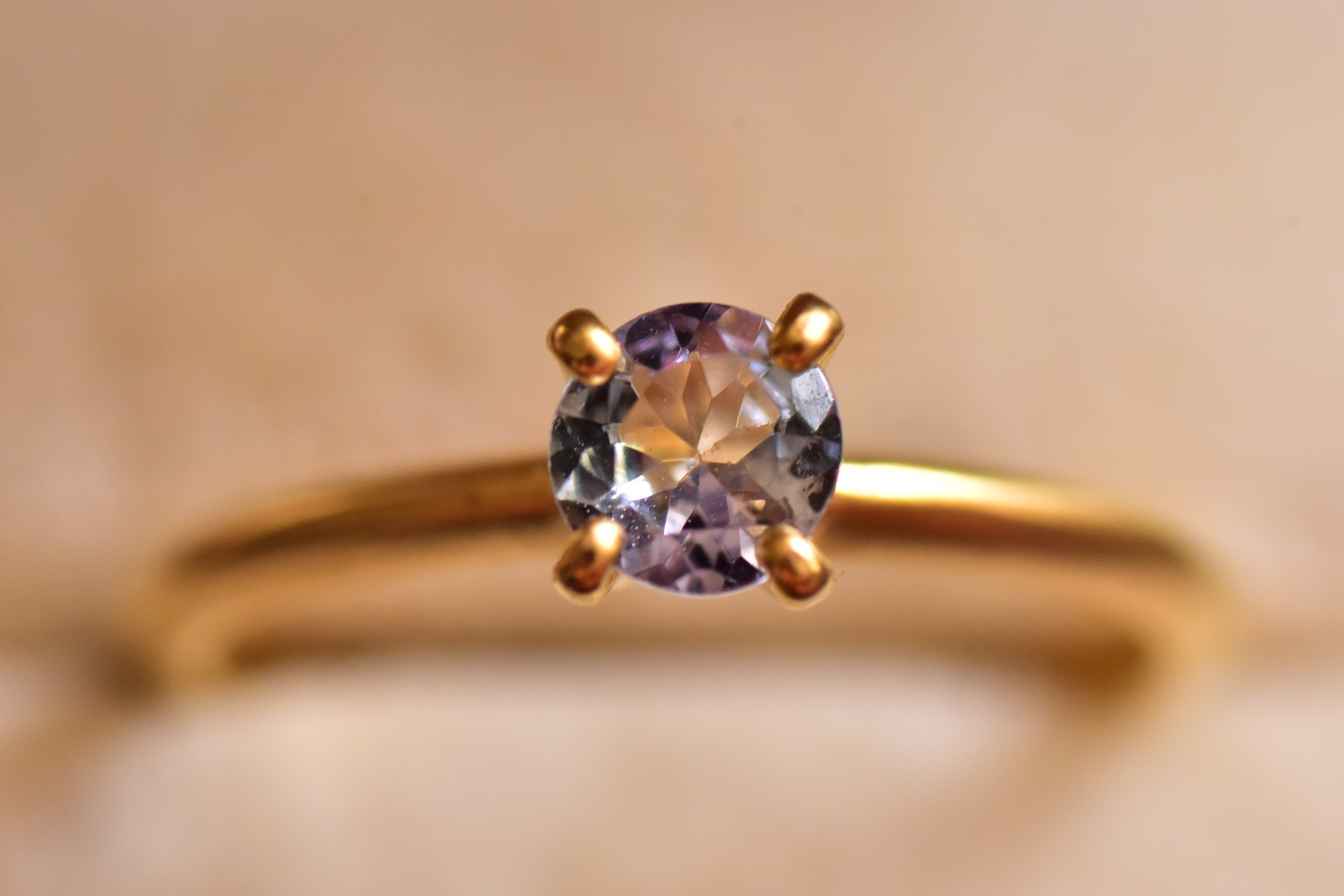 多色性が美しい｜ファンシーカラーゾイサイト【リング 13号】