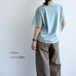 フォークリフトキータグTシャツ（ヴィンテージミントブルー）【在庫限り】 5枚目の画像
