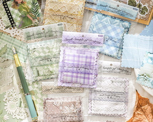 1073コラージュ 素材 コレクション 海外 6種セット メモ帳 TETE 通販