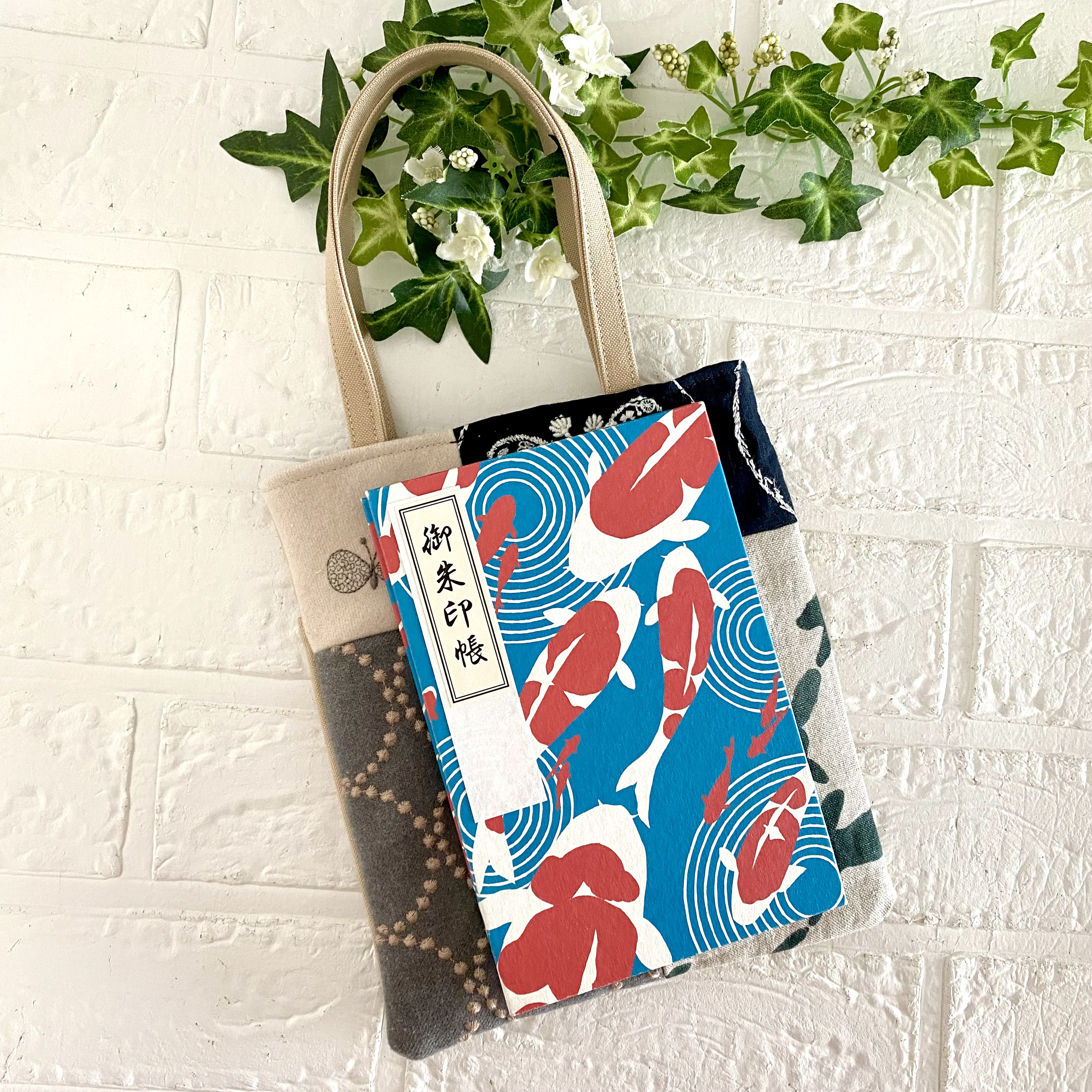 ミナペルホネン　ブックバッグ　 minaperhonen