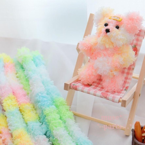 茶トラ柄 モールドール用ワイヤー 太め モール人形 ぬいぐるみ