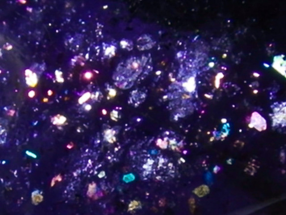 ★銀河系★アイオライトサンストーン★9.0ct/23.2mm★天然石菫青石コーディエライト★鉱物宝石カボションルース素材 5枚目の画像
