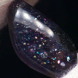 ★銀河系★アイオライトサンストーン★9.0ct/23.2mm★天然石菫青石コーディエライト★鉱物宝石カボションルース素材 9枚目の画像