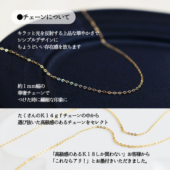 【 14kgf ネックレス 】 ピンクトルマリン ペッパーベリー 天然石 ・ 10月誕生石　秋の誕生石2025 7枚目の画像