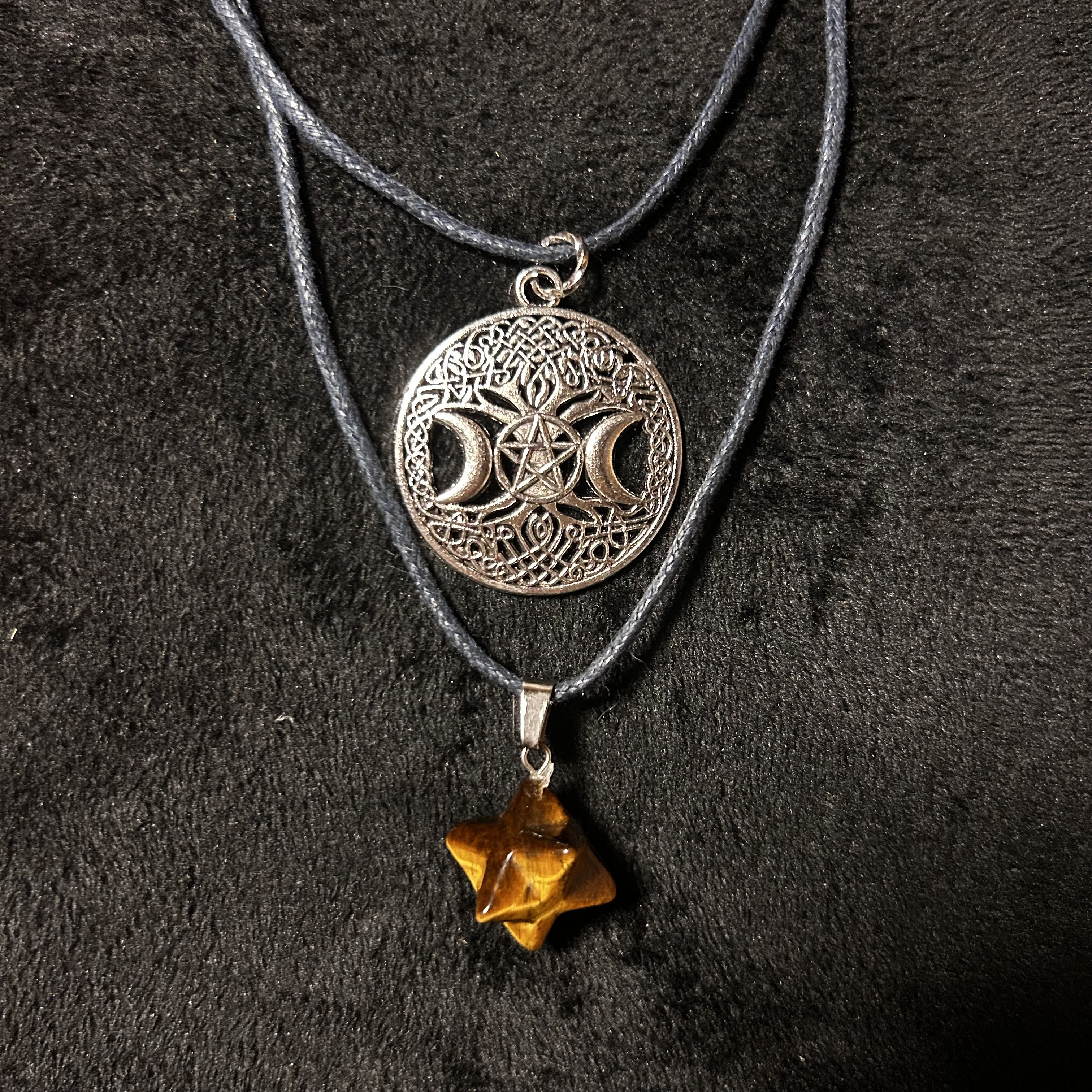 【一点もの】願いを込めたマカバスターペンダント