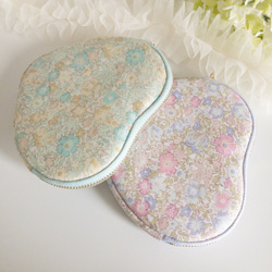 PVCクリアポーチ＊リバティ ラミネート＊アレキサンダー・マーブル