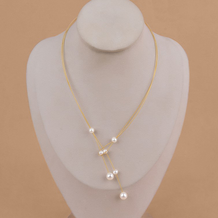 7-8mm 淡水パールのネックレス　真珠　淡水真珠 淡水パール  6月誕生石 ブライダル ウェディング 結婚式