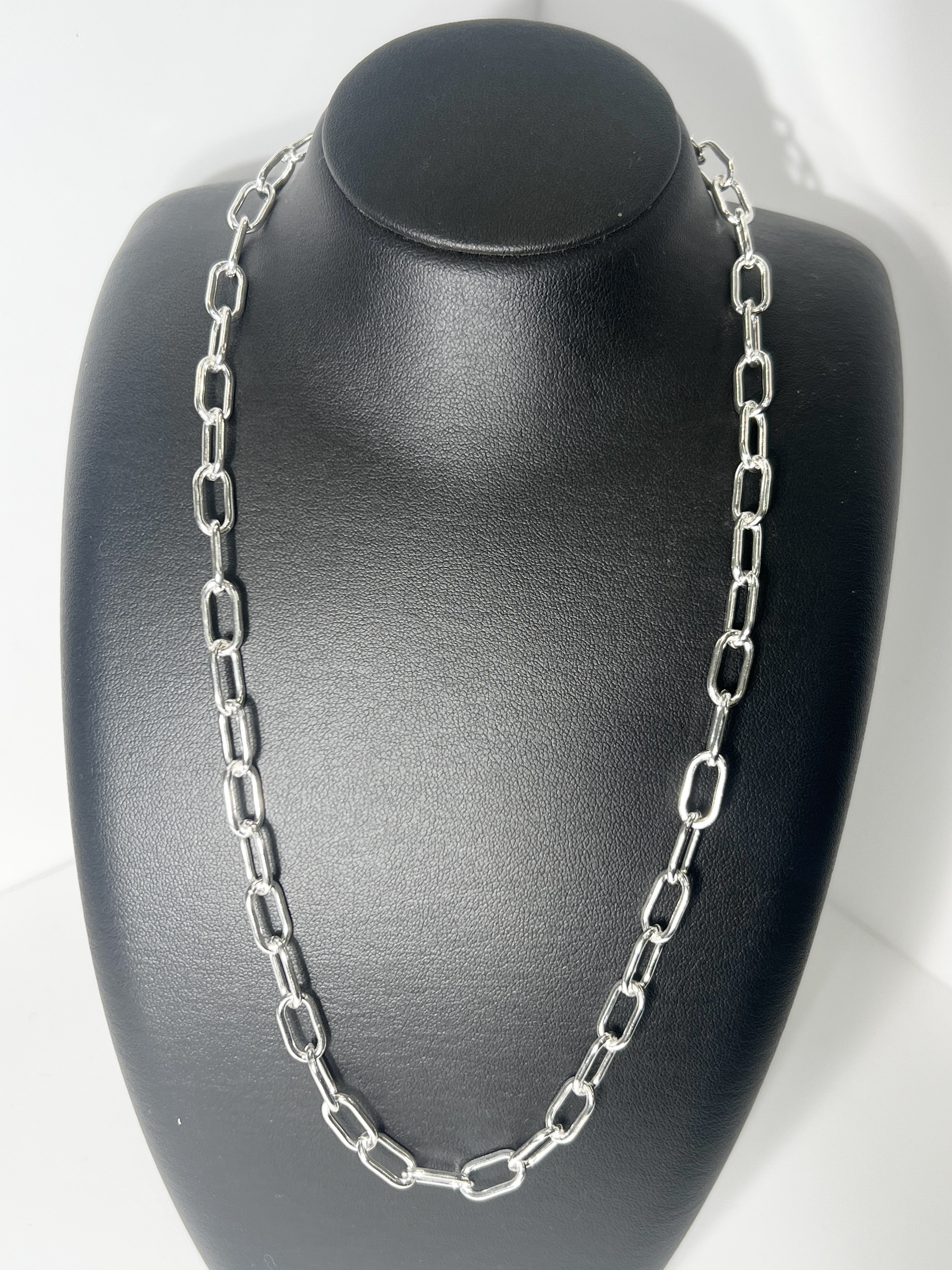 アズキチェーンネックレス 　50cm　（線太）