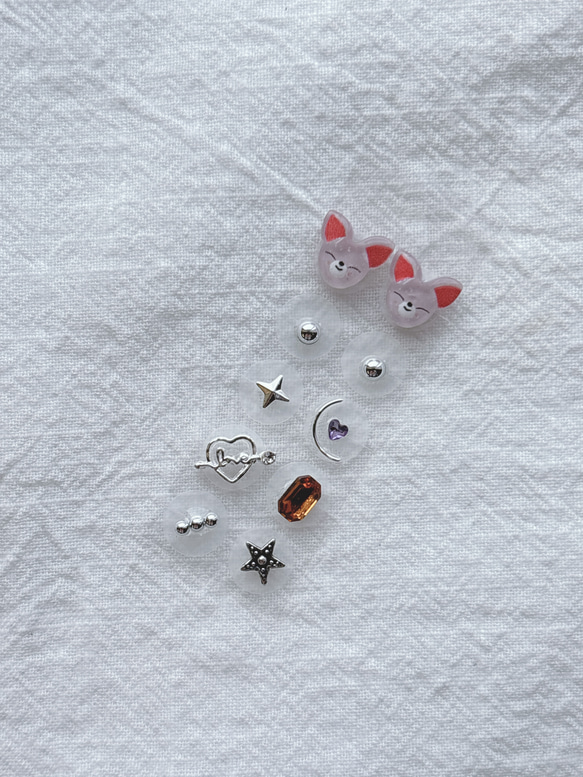 るり様 耳つぼジュエリー 10枚セット 耳つぼジュエリー お試し10粒 3点セット スターターキット 高