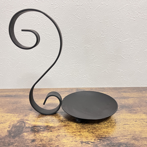 アイアンキャンドルスタンド キャンドルホルダー 燭台 （縦型・横型