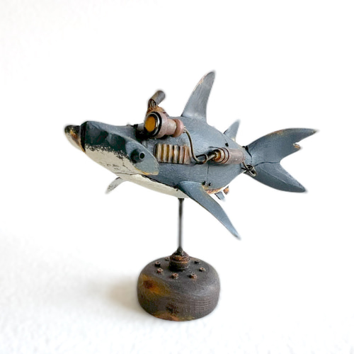 ✯ 極レア 高級 Baccarat サメ 魚 シャーク オブジェ 置物 ペット