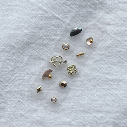 耳つぼジュエリー 10粒 スキズー 推し活 推しカラー ソンムル 耳ツボ