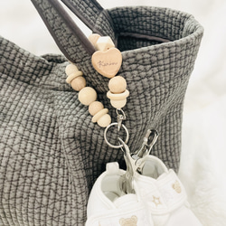 シューズクリッパー　マグホルダー　マルチクリップ　ベビー　出産祝い　名入れも可能です♡ 7枚目の画像