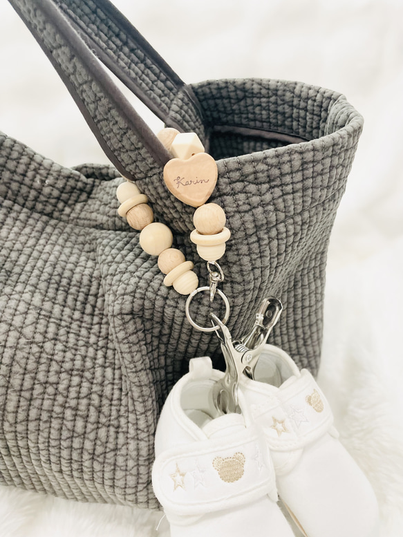 シューズクリッパー　マグホルダー　マルチクリップ　ベビー　出産祝い　名入れも可能です♡ 7枚目の画像