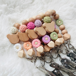 シューズクリッパー　マグホルダー　マルチクリップ　ベビー　出産祝い　名入れも可能です♡ 5枚目の画像