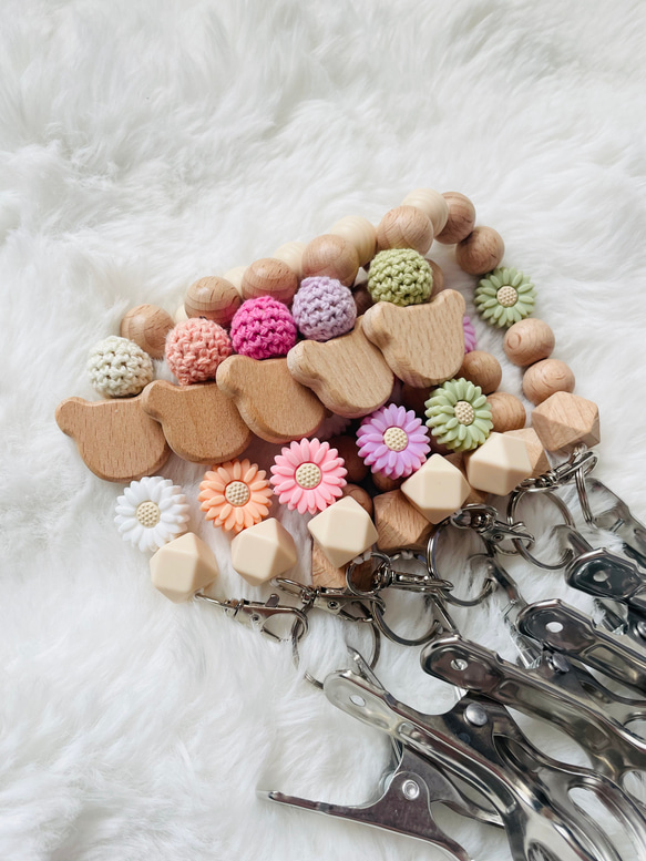 シューズクリッパー　マグホルダー　マルチクリップ　ベビー　出産祝い　名入れも可能です♡ 5枚目の画像