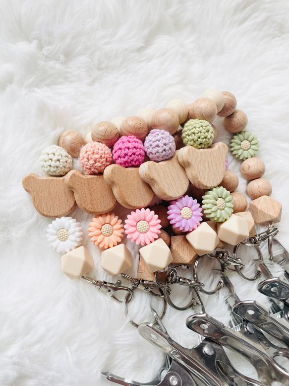 シューズクリッパー　マグホルダー　マルチクリップ　ベビー　出産祝い　名入れも可能です♡ 4枚目の画像