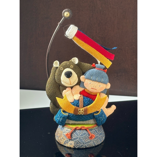 布製 鯉のぼり ちりめん　金太郎　人形 金太郎 鯉のぼり 五月人形 布製 鯉のぼり ちりめん 金太郎 人形