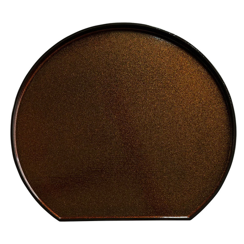 輪島塗 半月盆 10枚セット　黒 赤縁 輪島塗 半月盆 10枚セット 黒 赤縁 輪島塗 半月盆 10枚セット 黒