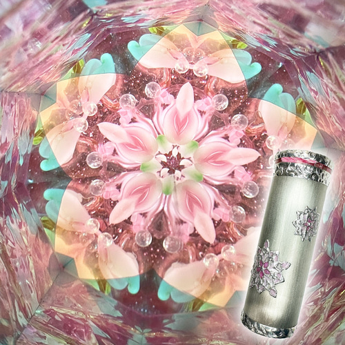 万華鏡 オイル万華鏡 桜 さくら A 母の日 ホワイトデー ギフト 