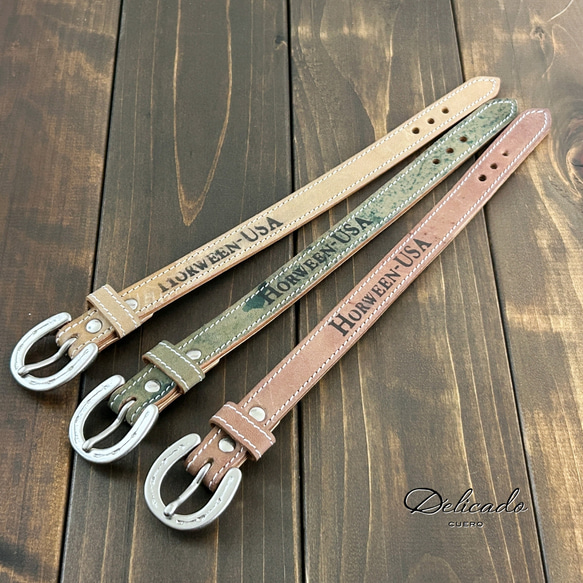 HORWEEN フルシェルコードバン リバースオールスタンプ HORWEEN フルシェルコードバン リバースオールスタンプ