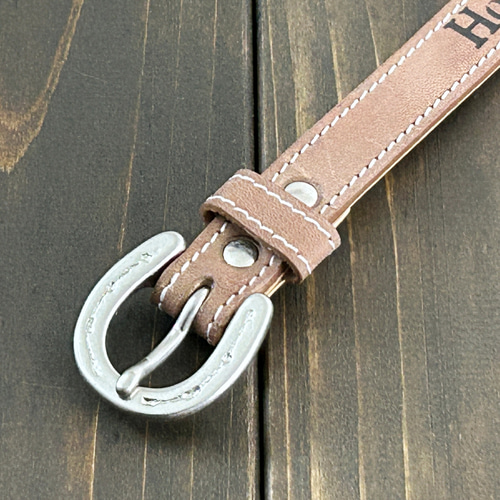 HORWEEN ホーウィン シェルコードバン スタンプ ブレスレット