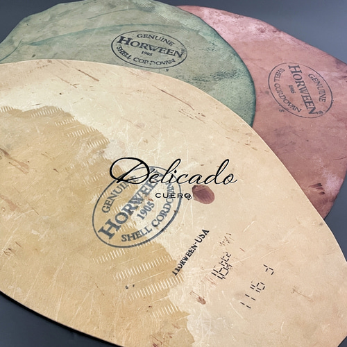 HORWEEN ホーウィン シェルコードバン スタンプ ブレスレット