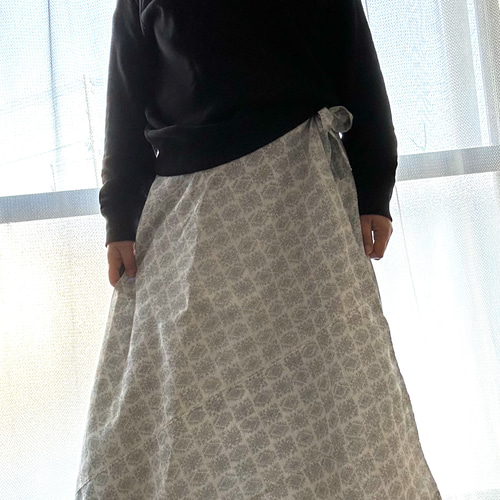 着物リメイク＊巻きスカート フレアスカート maricos 通販