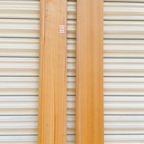 天然 さわら 2枚セット DIY材 材木 天板棚板 木材 材木 木材・板